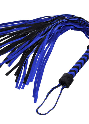 Black And Blue Suede Flogger