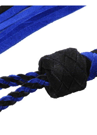 Black And Blue Suede Flogger