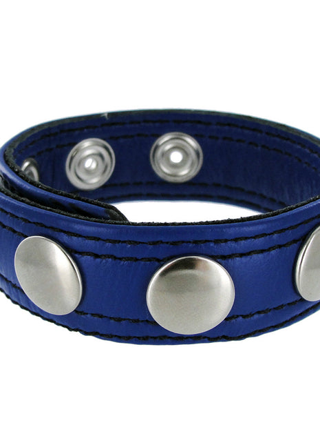 Strict Leather Blue Speed Snap Cock Ring