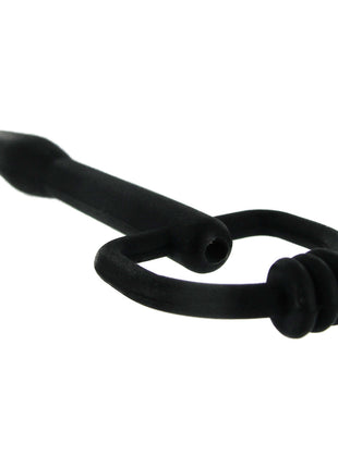 Silicone Cum-thru D-ring Penis Plug