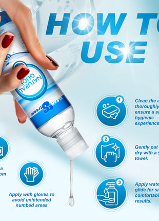 Cleanstream Water-based Anal Lube 8 Oz