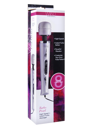 Wand Essentials 8 Speed Turbo Pearl Massager - 110v