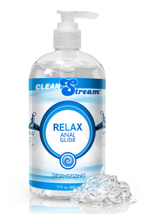 Clean Stream Relax Desensitizing Anal Lube 17 Oz