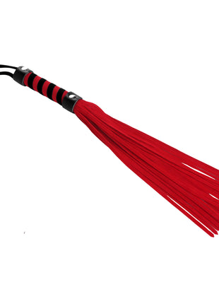 Short Vegan Leather Flogger - Red
