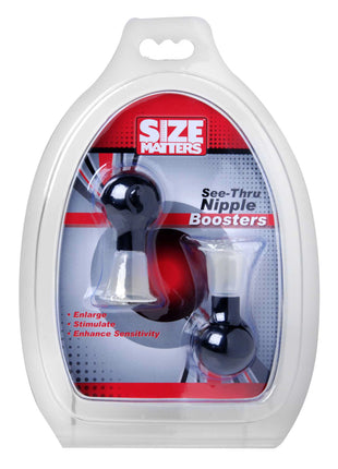 Size Matters See-thru Nipple Boosters