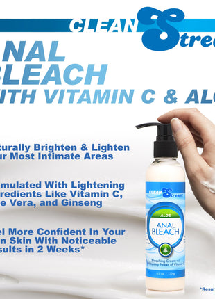 Anal Bleach With Vitamin C And Aloe- 6 Oz