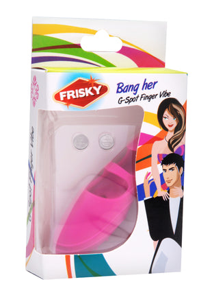 Bang Her Silicone G-spot Finger Vibe