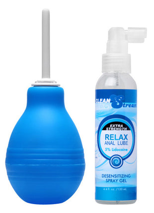 Cleanstream Anal Lube And Enema Kit