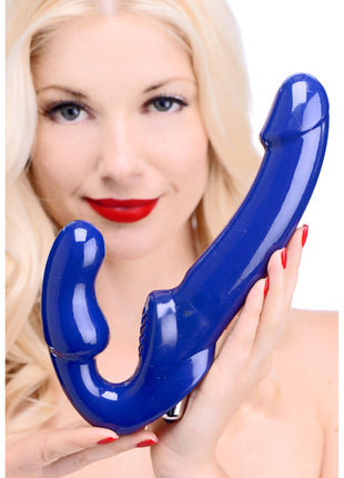 Revolver Ii Vibrating Strapless Strap On Dildo