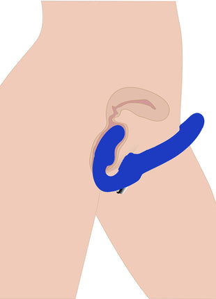 Revolver Ii Vibrating Strapless Strap On Dildo