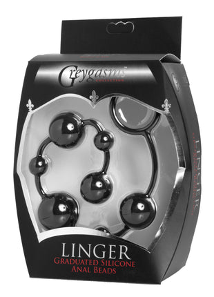 Linger Graduated Silicone Anal Beads