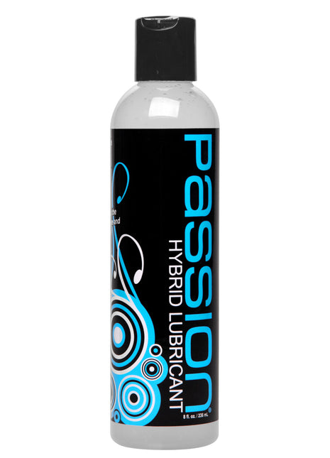 Passion Hybrid Water And Silicone Blend Lubricant- 8 Oz