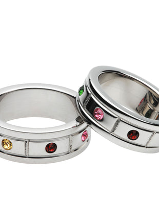 Jeweled Cock Ring- 1.95 Inch
