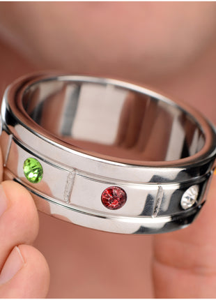 Jeweled Cock Ring- 1.95 Inch