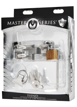 Fiend Stainless Steel Cbt Piercing Chamber- 1.5 Inch