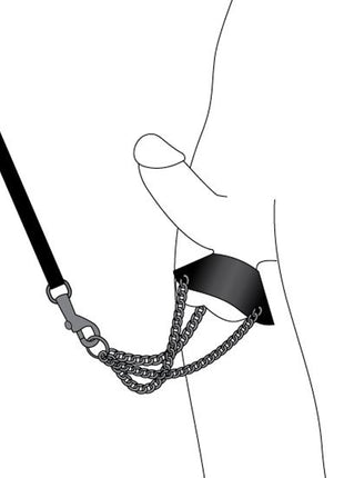 By The Balls Scrotum Stretching Kit With Leash