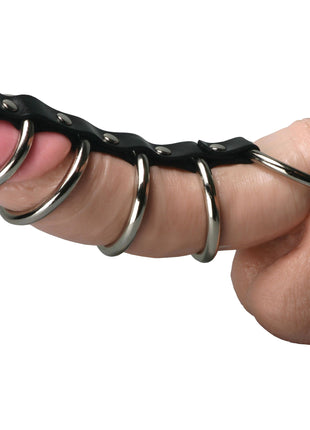 5 Ring Chastity Device
