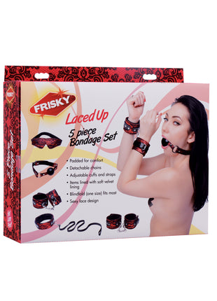 Laced Up 5 Piece Bondage Set