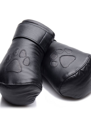 Strict Leather Padded Puppy Mitts