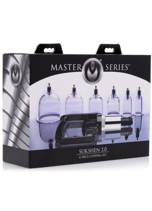 Sukshen 6 Piece Cupping Set With Acu-points