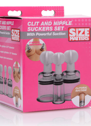 Clit And Nipple Suckers Set