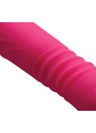 Ultra Thrusting And Vibrating Silicone Wand