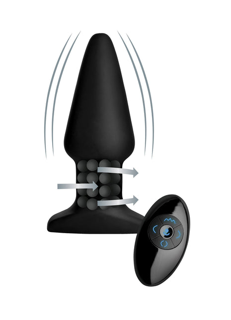 Rimmers Model R Smooth Rimming Plug With Remote