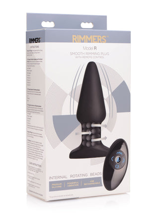 Rimmers Model R Smooth Rimming Plug With Remote
