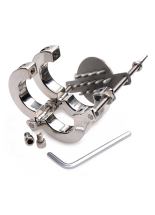 Stainless Steel Spiked Cbt Ball Stretcher And Crusher