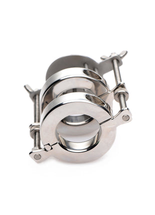 Stainless Steel Spiked Cbt Ball Stretcher And Crusher