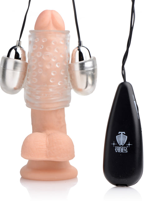 Dual Vibrating Penis Sheath