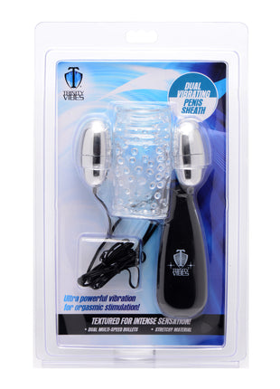 Dual Vibrating Penis Sheath