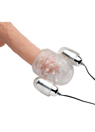 Dual Vibrating Penis Head Teaser