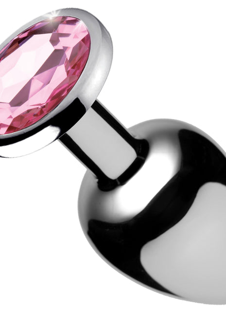 Pink Gem Anal Plug- Large
