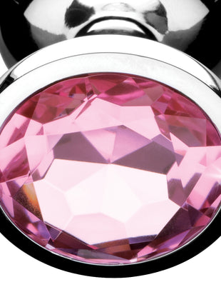 Pink Gem Anal Plug- Large