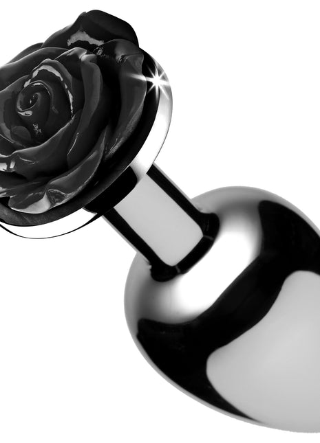 Black Rose Anal Plug- Large