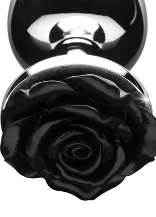 Black Rose Anal Plug- Large
