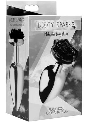 Black Rose Anal Plug- Large