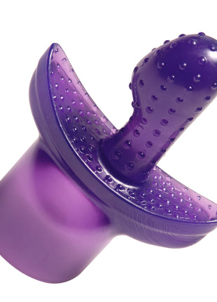 Turbo Purple Pleasure Wand Kit With Free Attachment