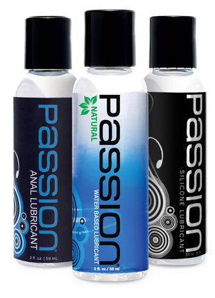 Passion Lubricant 3 Piece Sampler Set