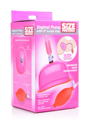 Vaginal Pump With 5 Inch Large Cup