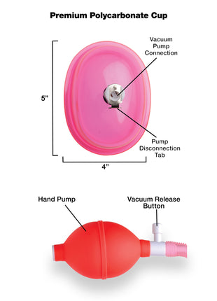 Vaginal Pump With 5 Inch Large Cup