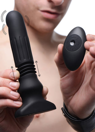 Silicone Swelling And Thrusting Plug With Remote Control