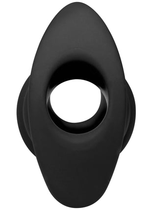 Hive Ass Tunnel Silicone Ribbed Hollow Anal Plug - Large