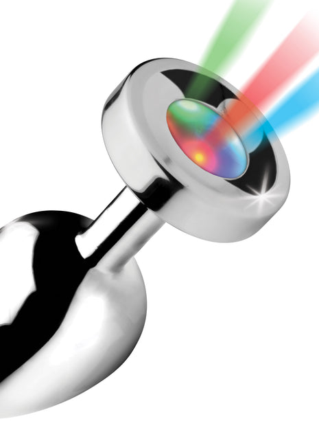 Light Up Anal Plug - Large