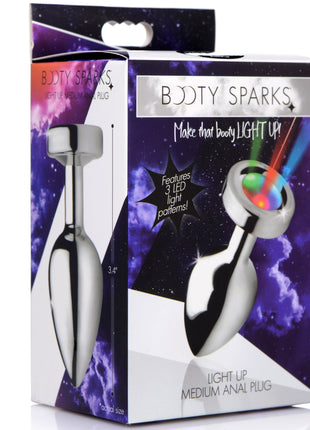 Light Up Anal Plug - Medium
