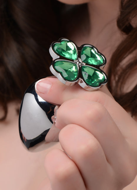 Lucky Clover Gem Anal Plug - Small
