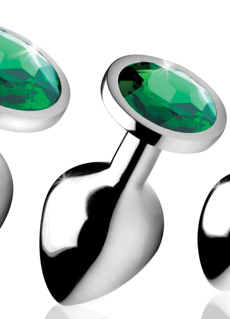 Emerald Gem Anal Plug Set