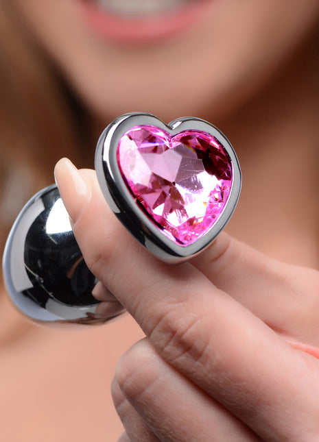 Pink Heart Anal Plug Set