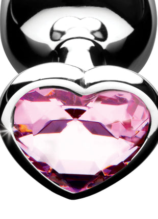 Pink Heart Anal Plug Set